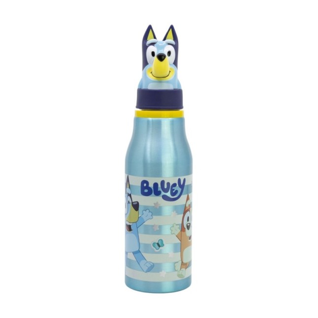 3D FIGURINE ALUMINIUM BOTTLE 690 ML BLUEY