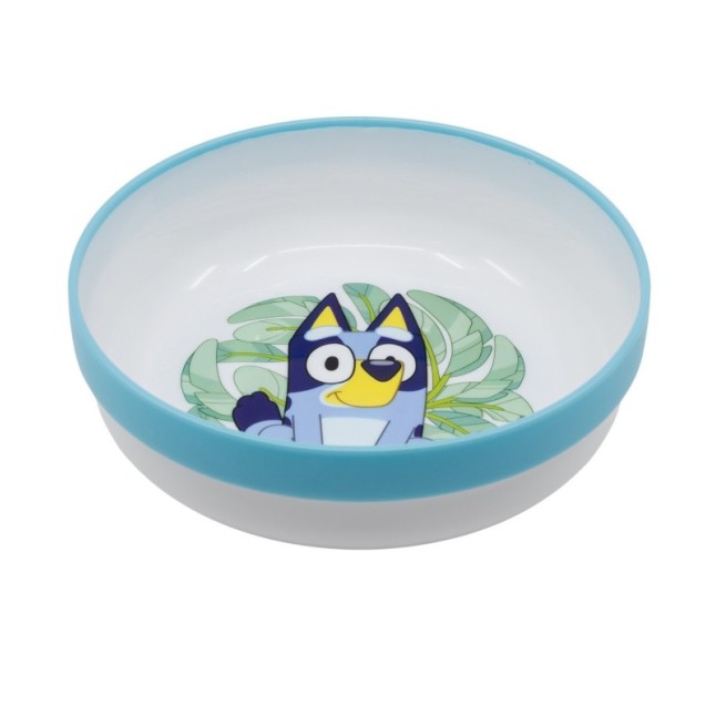 NON SLIP BICOLOR PREMIUM BOWL BLUEY