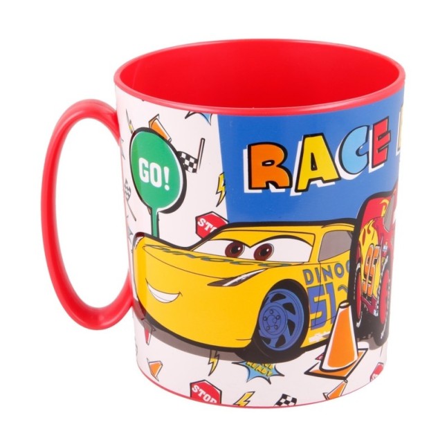 MICRO MUG 390 ML CARS LETS RACE
