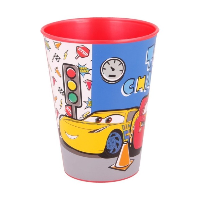 EASY PP TUMBLER 260 ML CARS LETS RACE