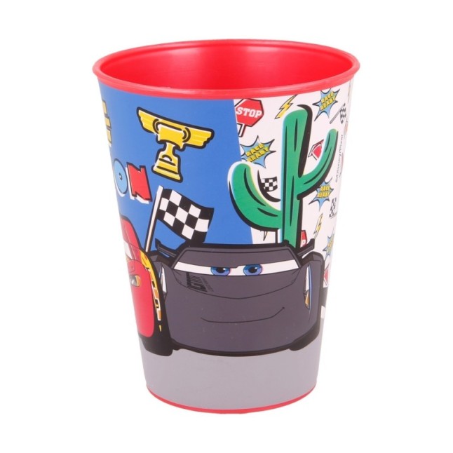 EASY PP TUMBLER 260 ML CARS LETS RACE