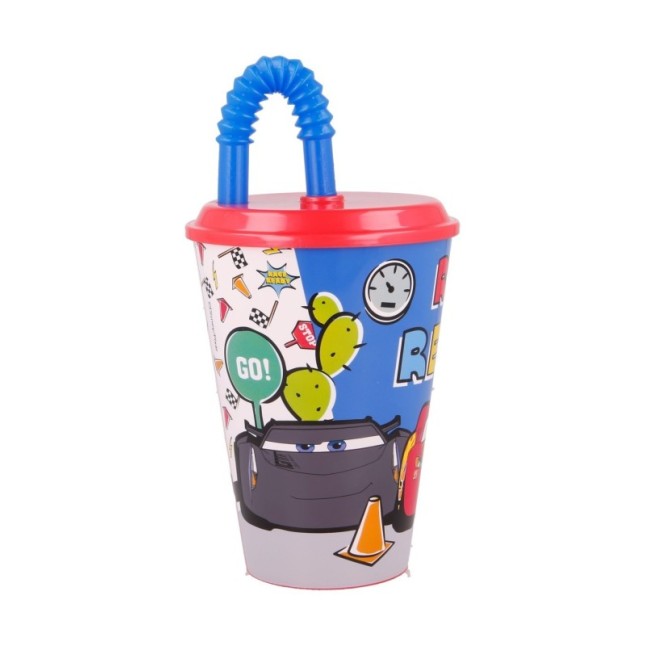 EASY SPORT TUMBLER 430 ML CARS LETS RACE