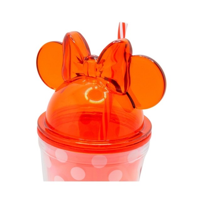 3D LID STRAW TUMBLER 535 ML MINNIE MOUSE