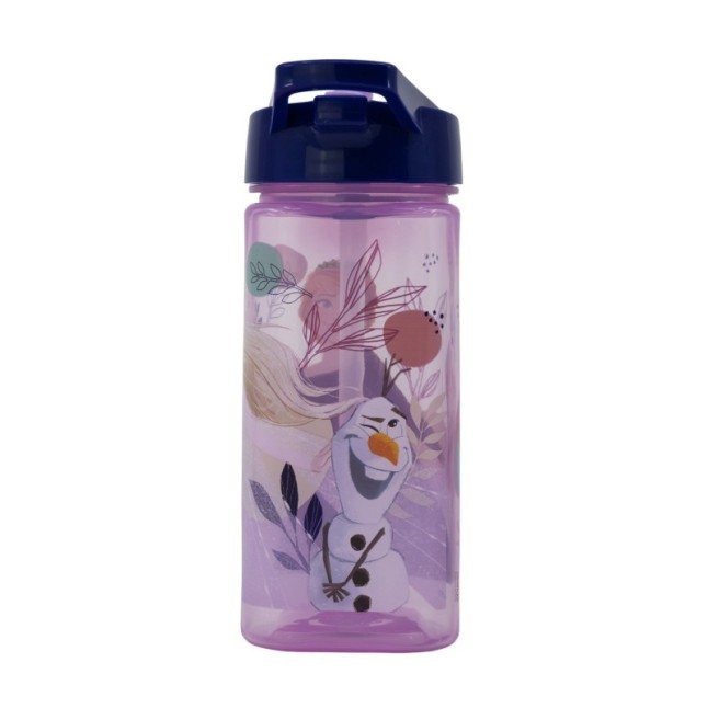 SQUARE WATER BOTTLE 510 ML FROZEN TRUST THE JOURNEY