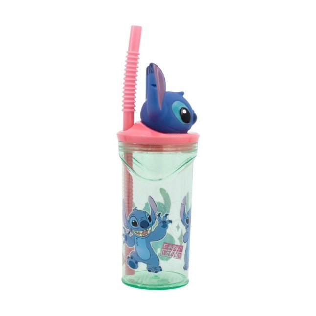 3D FIGURINE TUMBLER 360 ML STITCH FLOWERS AS