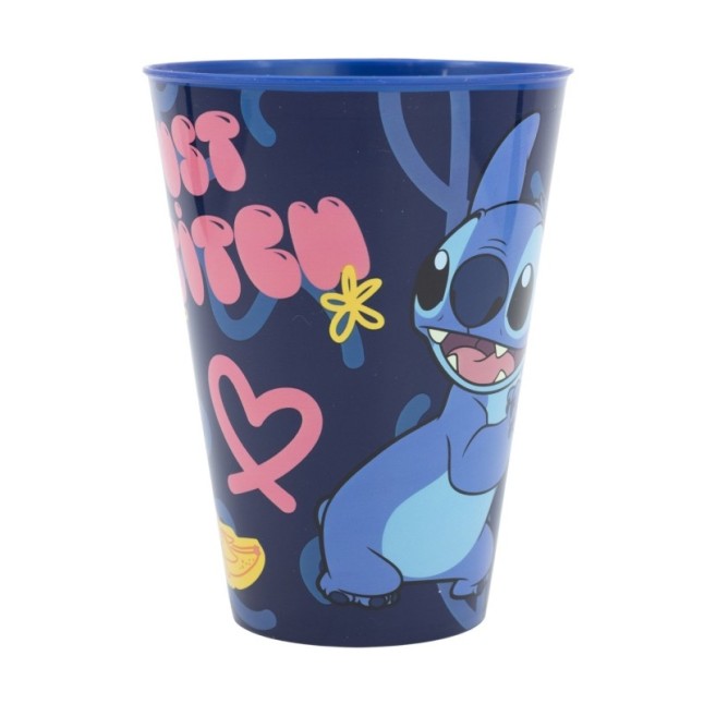 LARGE EASY PP TUMBLER 430 ML STITCH PALMS