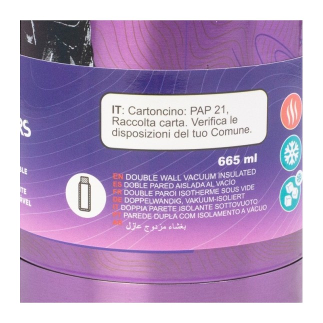 GLAM INSULATED STAINLESS STEEL BOTTLE 665 ML KPOP DEMON HUNTERS