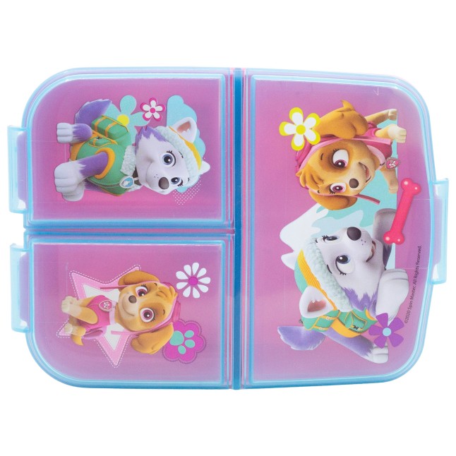 MULTI COMPARTMENT SANDWICH BOX PAW PATROL GIRL