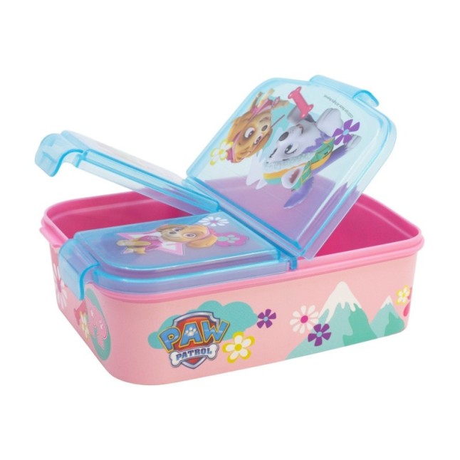 MULTI COMPARTMENT SANDWICH BOX PAW PATROL GIRL