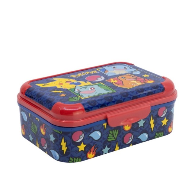 ASKER LUNCH BOX POKEMON BLUE TEAM