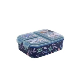 MULTI COMPARTMENT SANDWICH BOX FROZEN SNOWY TALE