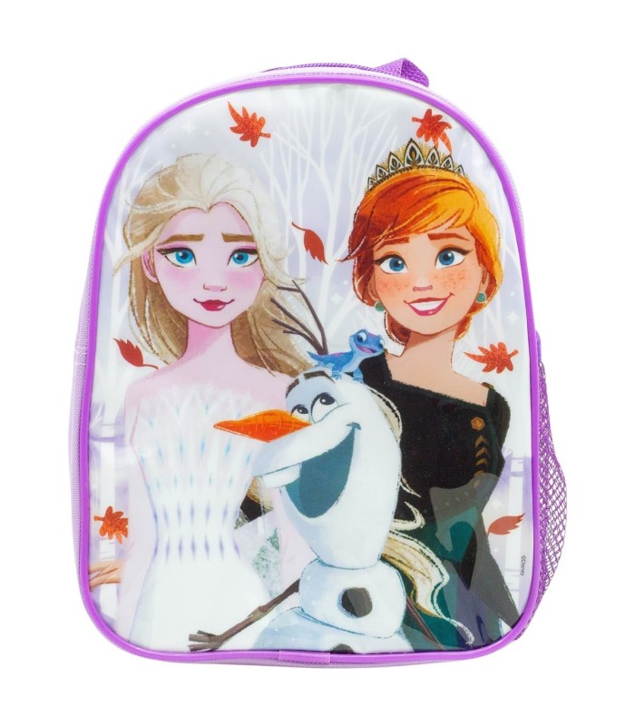 INSULATED LUNCH BAG WITH STRAPS FROZEN AUTUMN LEAVES