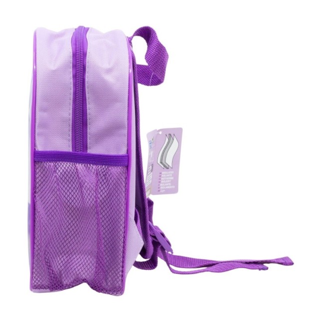 INSULATED LUNCH BAG WITH STRAPS FROZEN AUTUMN LEAVES