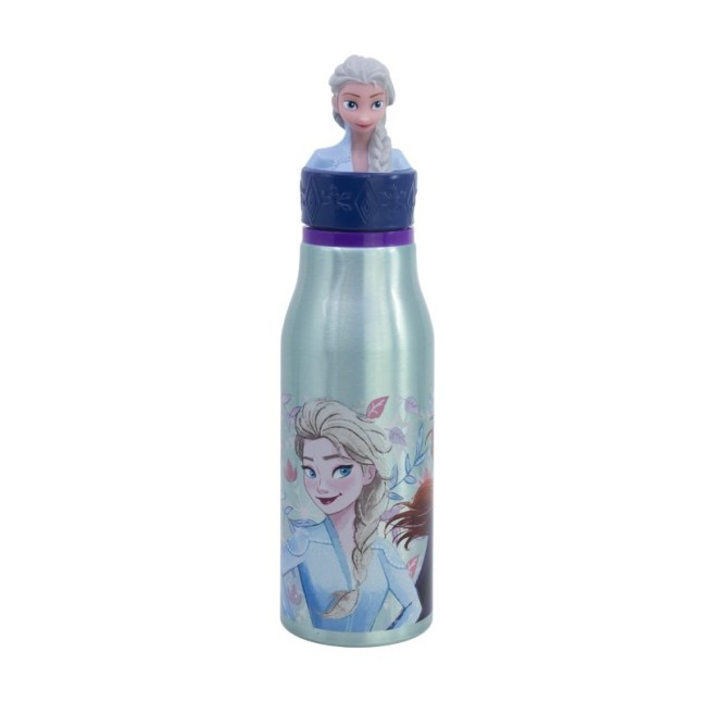 3D FIGURINE ALUMINIUM BOTTLE 690 ML FROZEN SNOWY TALE