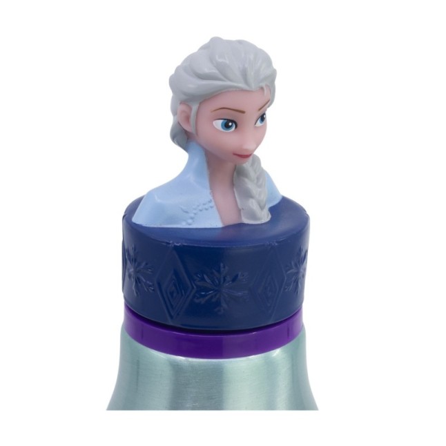3D FIGURINE ALUMINIUM BOTTLE 690 ML FROZEN SNOWY TALE