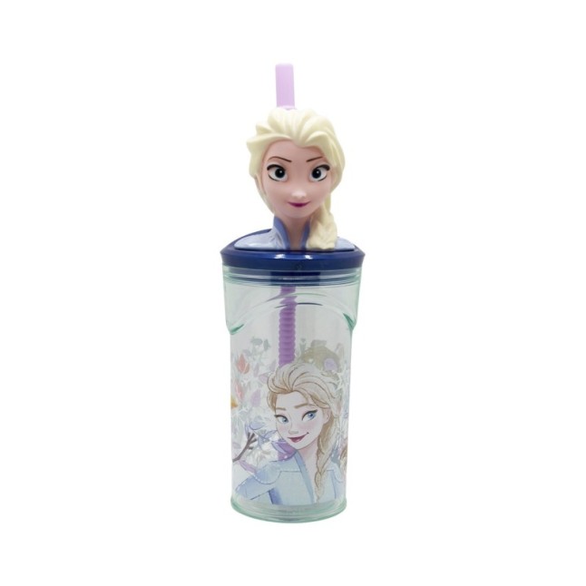 3D FIGURINE TUMBLER 360 ML FROZEN SNOWY TALE
