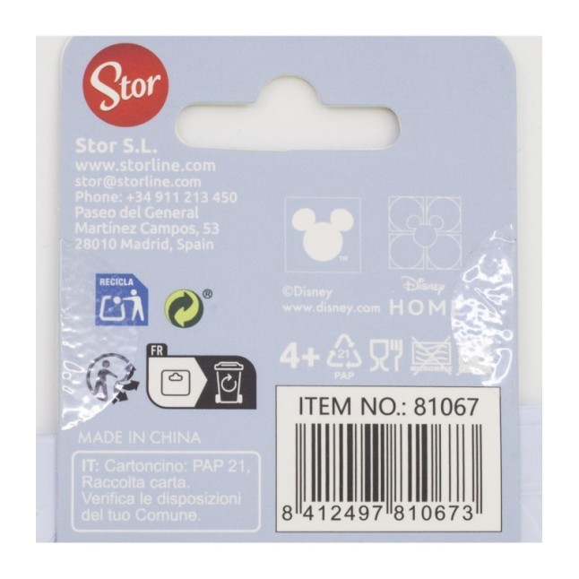 4 ZIPPER BAGS SET FROZEN SNOWY TALE