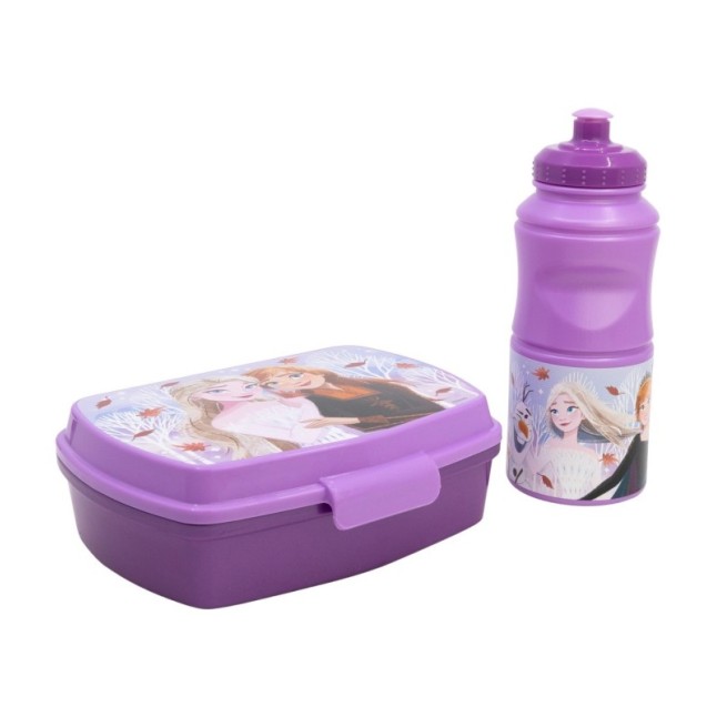 2 PCS BTS SET (SPORT BOTTLE AND SANDWICH BOX) IN GIFT BOX  FROZEN AUTUM LEAVES