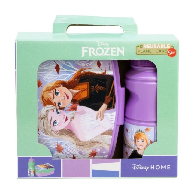 2 PCS BTS SET (SPORT BOTTLE AND SANDWICH BOX) IN GIFT BOX  FROZEN AUTUM LEAVES