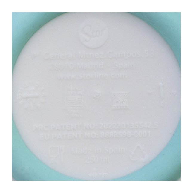 NON SLIP 5 PCS BICOLOR PREMIUM SET (PLATE, BOWL, TUMBLER, CUTLERY) IN STANDARD BOX FROZEN SNOWY TALE