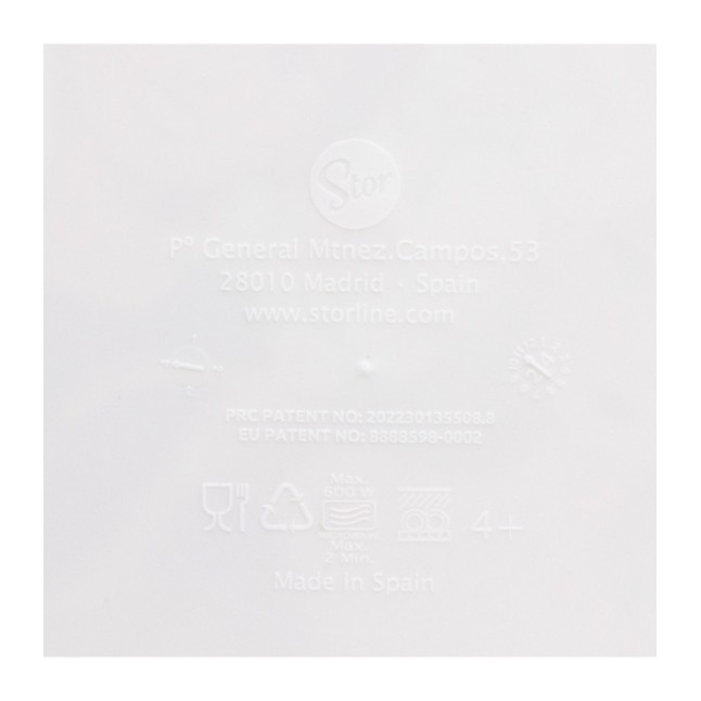 NON SLIP 5 PCS BICOLOR PREMIUM SET (PLATE, BOWL, TUMBLER, CUTLERY) IN STANDARD BOX FROZEN SNOWY TALE