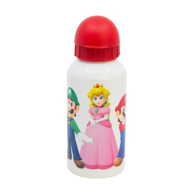 ALUMINIUM SB BOTTLE 400 ML SUPER MARIO COLORFUL TEAM