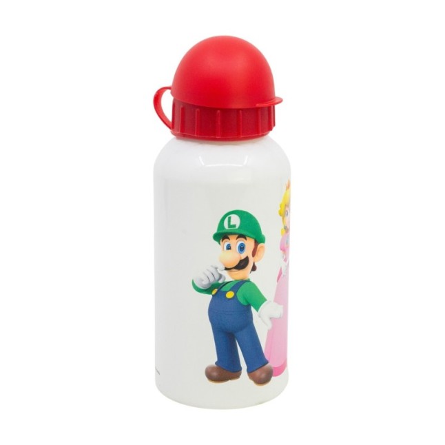 ALUMINIUM SB BOTTLE 400 ML SUPER MARIO COLORFUL TEAM