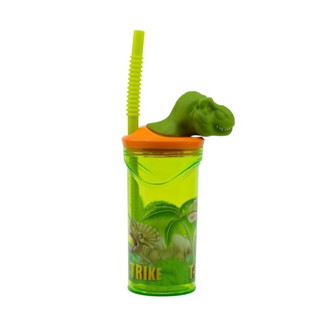 3D FIGURINE TUMBLER 360 ML DINOSAUR