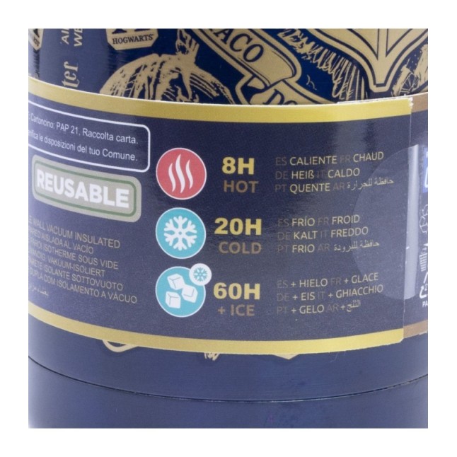 GLAM INSULATED STAINLESS STEEL BOTTLE 665 ML HARRY POTTER MAGIC & MAYHEM