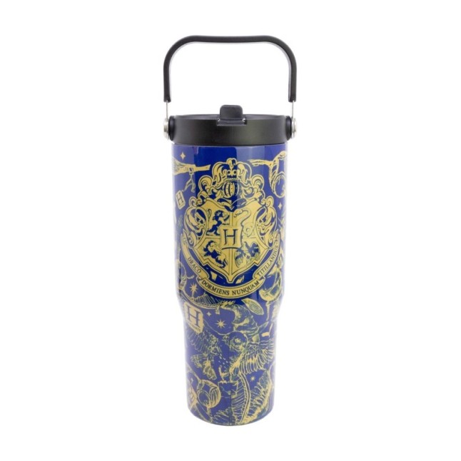 COOL INSULATED STAINLESS STEEL TUMBLER WITH HANDLE 860 ML HARRY POTTER MAGIC & MAYHEM