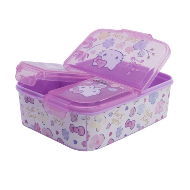 MULTI COMPARTMENT SANDWICH BOX HELLO KITTY