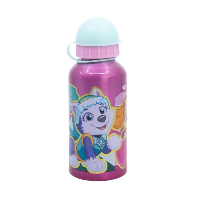 ALUMINIUM BOTTLE 400 ML PAW PATROL GIRL SUPERPOWERS