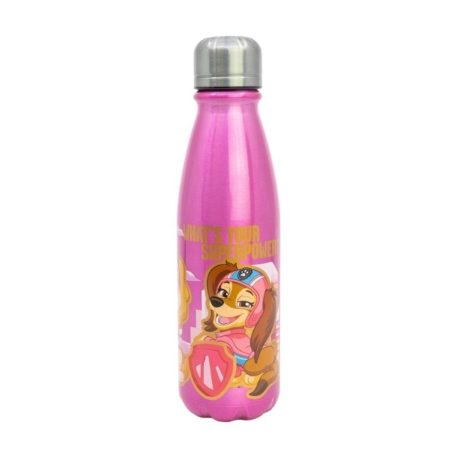 DAILY ALUMINIUM BOTTLE 600 ML PAW PATROL GIRL SUPERPOWERS