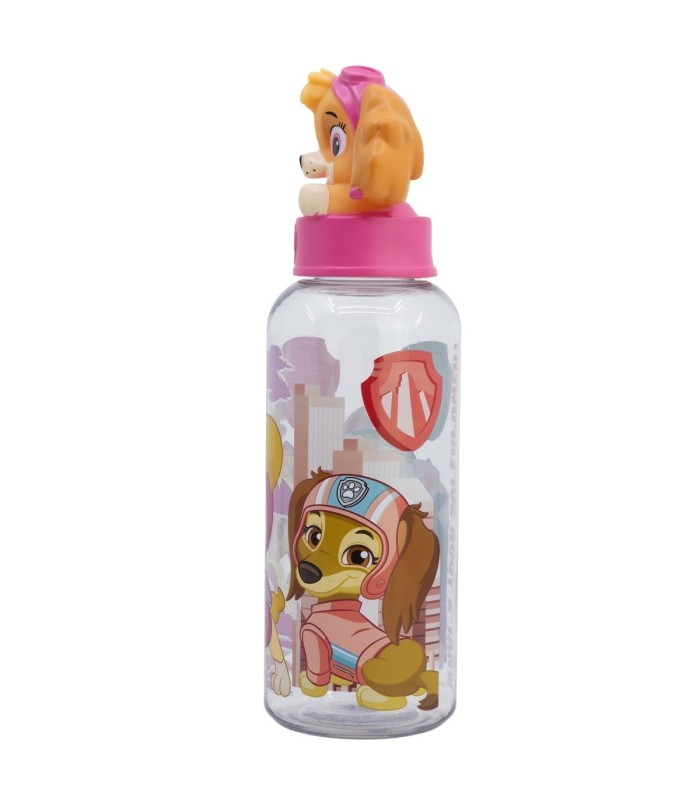 3D ECOZEN FIGURINE BOTTLE 560 ML PAW PATROL GIRL SUPERPOWERS