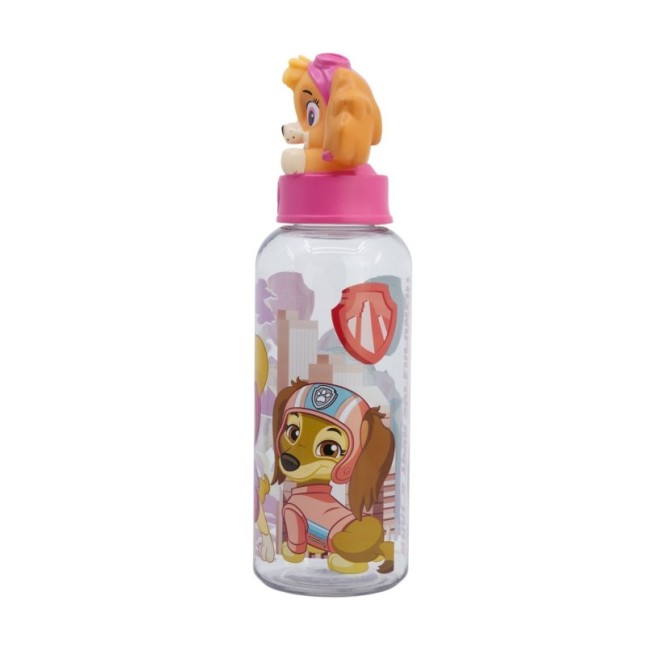 3D ECOZEN FIGURINE BOTTLE 560 ML PAW PATROL GIRL SUPERPOWERS