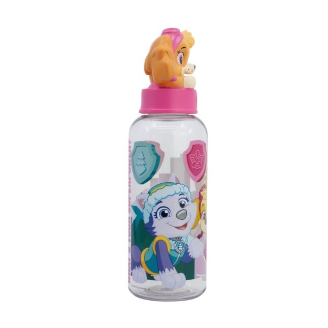 3D ECOZEN FIGURINE BOTTLE 560 ML PAW PATROL GIRL SUPERPOWERS