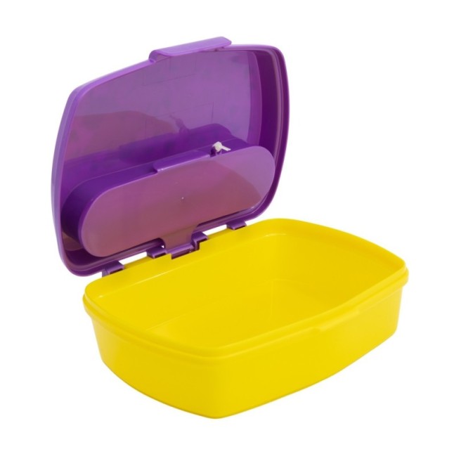 FUNNY SANDWICH BOX WITH CUTLERY MINNIE SUNSHINE