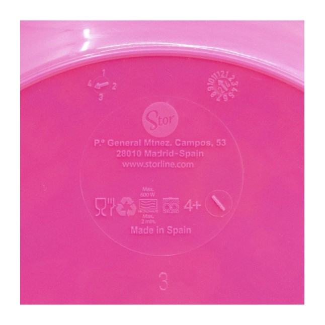 5 PCS EASY SET (PLATE, BOWL, TUMBLER, CUTLERY) (PLATE, BOWL, TUMBLER, CUTLERY) MINNIE BOLD FLORALS