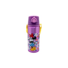 ALUMINIUM POP UP BOTTLE WITH STRAP 730 ML MINNIE SUNSHINE