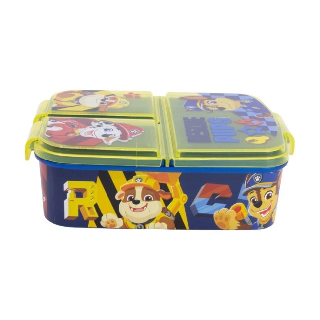 MULTI COMPARTMENT SANDWICH BOX PAW PATROL BOY RESCUE PUPS