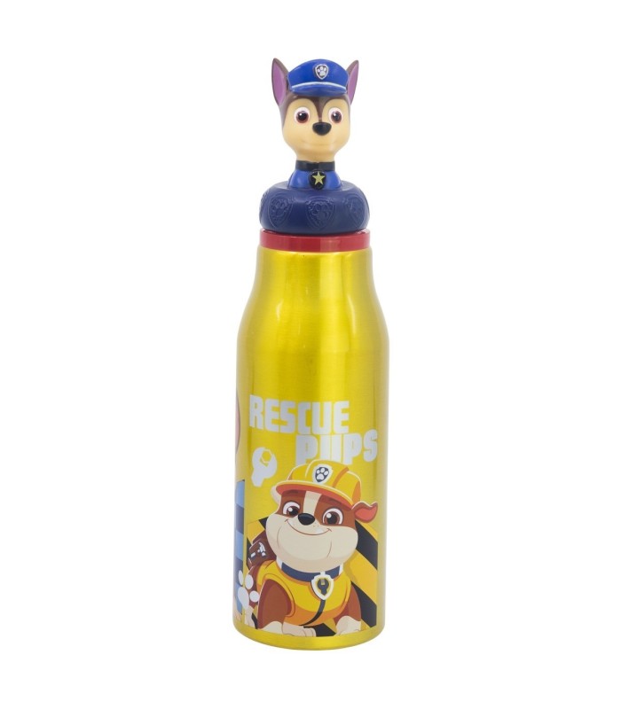 3D FIGURINE ALUMINIUM BOTTLE 690 ML PAW PATROL BOY RESCUE PUPS