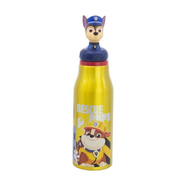 3D FIGURINE ALUMINIUM BOTTLE 690 ML PAW PATROL BOY RESCUE PUPS