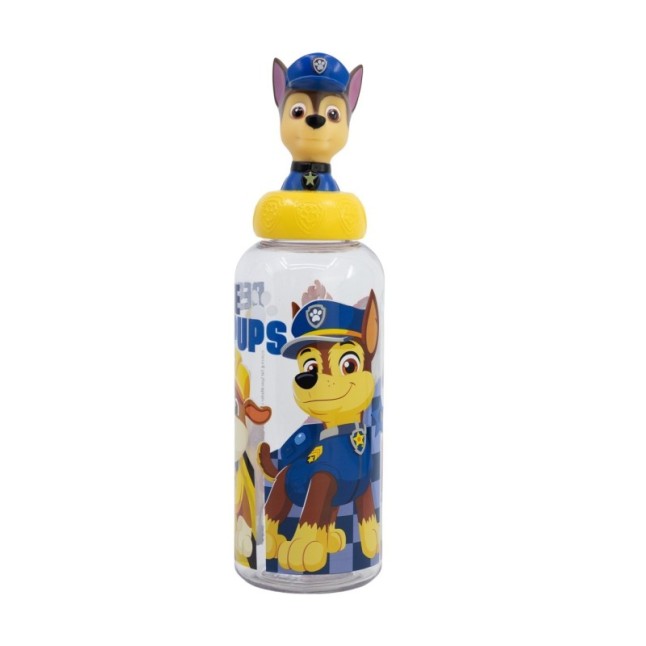 3D ECOZEN FIGURINE BOTTLE 560 ML PAW PATROL BOY RESCUE PUPS