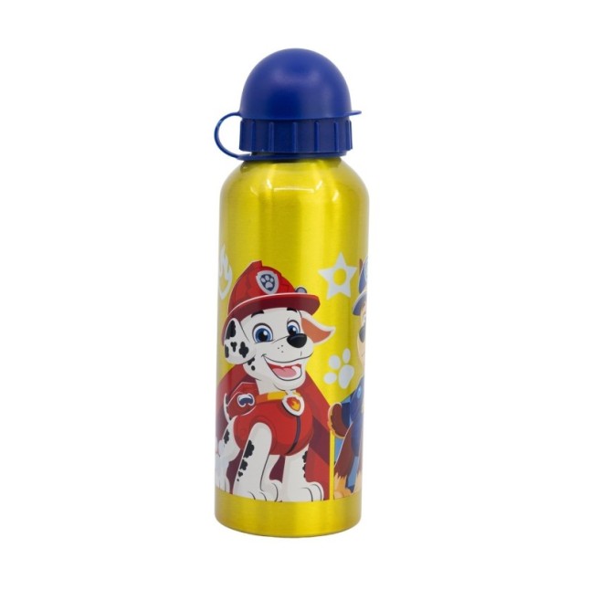 HIGH ALUMINIUM BOTTLE 530 ML PAW PATROL BOY RESCUE PUPS