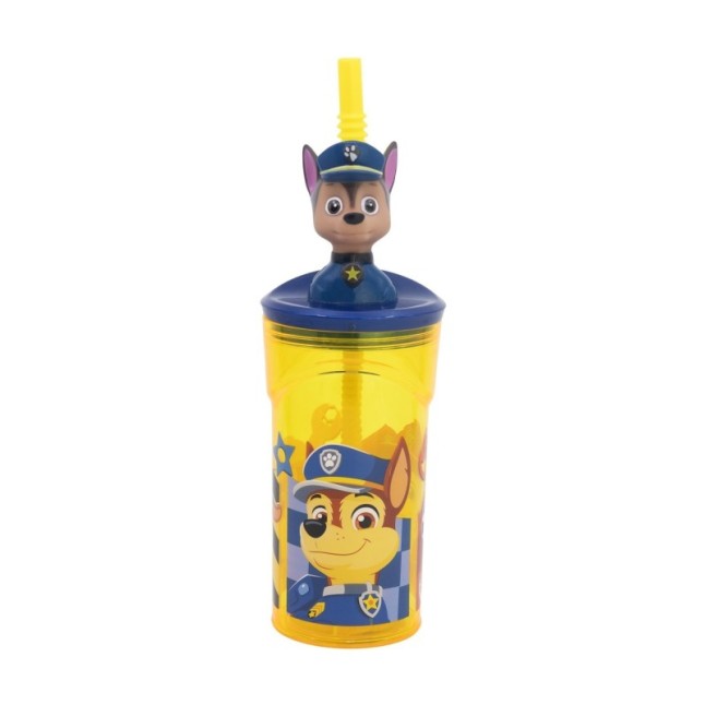 3D FIGURINE TUMBLER 360 ML PAW PATROL BOY RESCUE PUPS