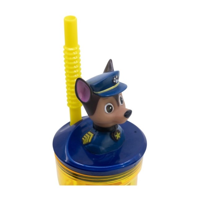 3D FIGURINE TUMBLER 360 ML PAW PATROL BOY RESCUE PUPS
