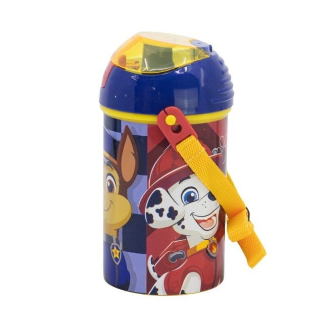 POP UP CANTEEN 450 ML PAW PATROL BOY RESCUE PUPS