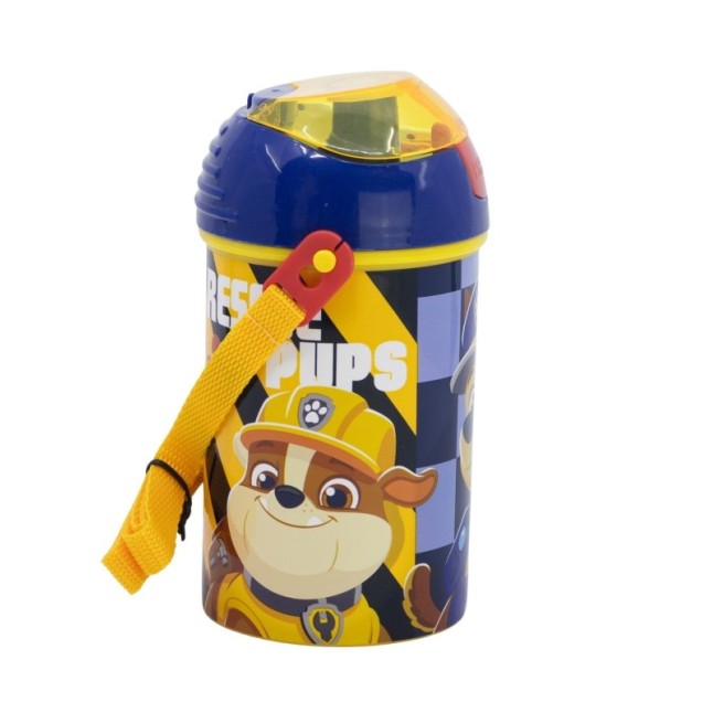 POP UP CANTEEN 450 ML PAW PATROL BOY RESCUE PUPS