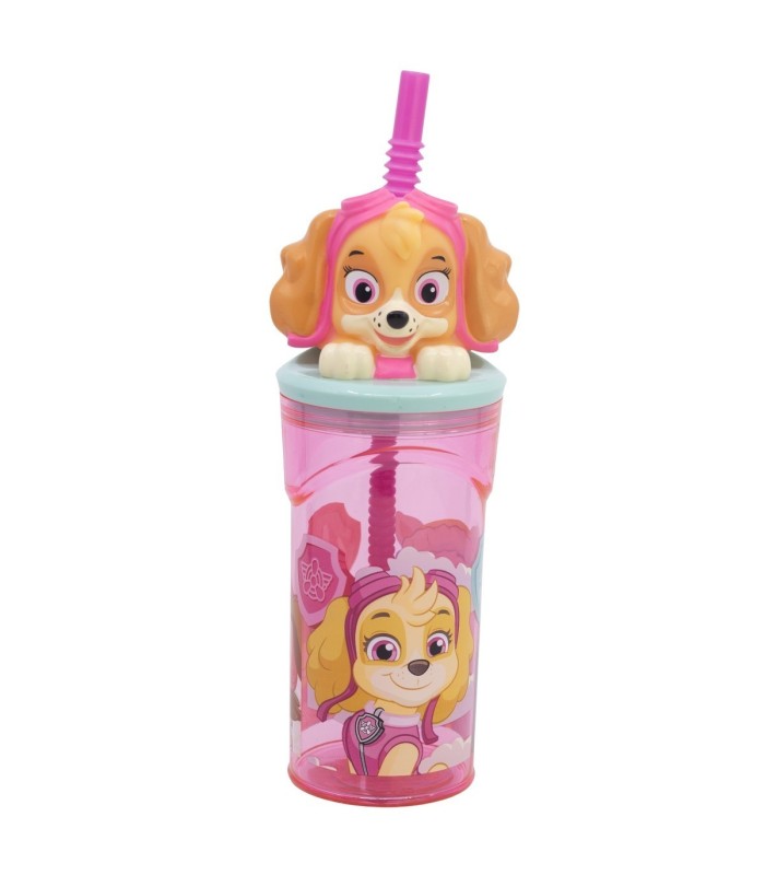 3D FIGURINE TUMBLER 360 ML PAW PATROL GIRL SUPERPOWERS