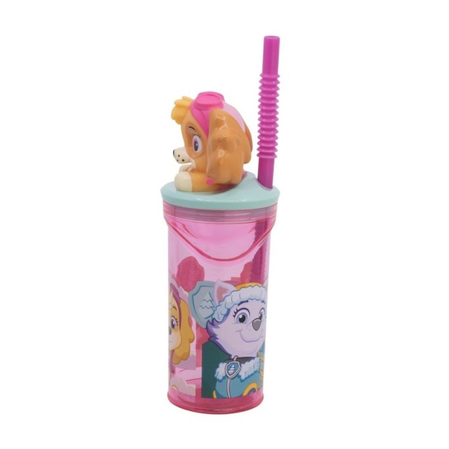 3D FIGURINE TUMBLER 360 ML PAW PATROL GIRL SUPERPOWERS